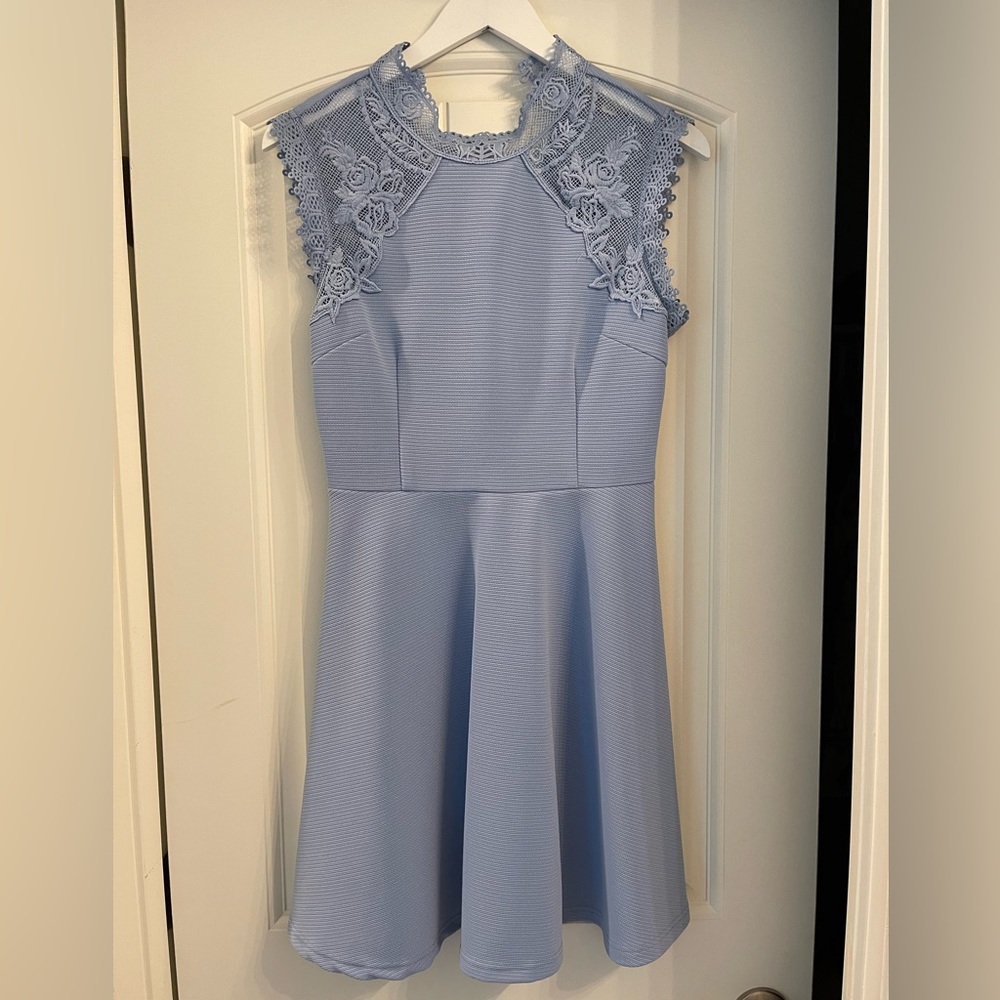 Francesca’s Blue Dress
